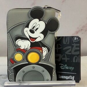 NWT Loungefly Mickey Mouse Conductor Wallet